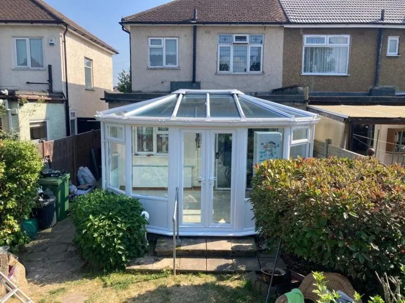 Victorian-style conservatory with a glass roof — Conservatory roofs in Woodford Bridge